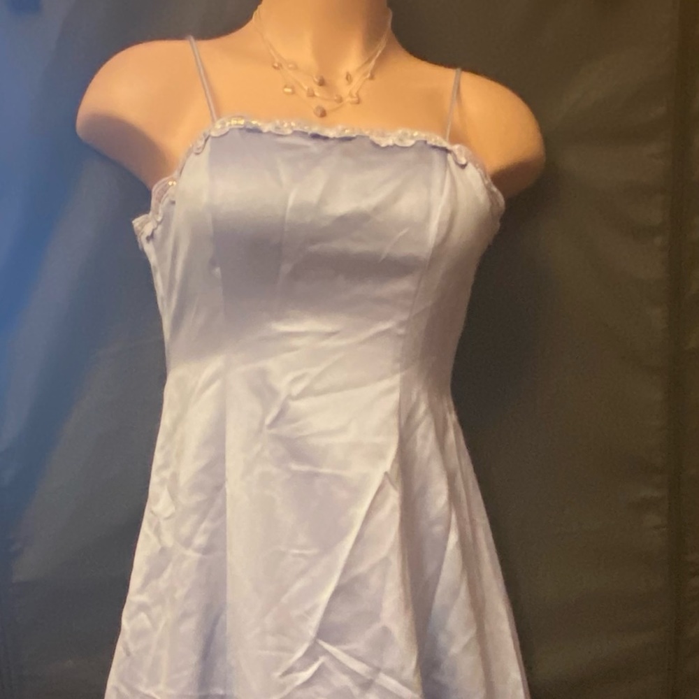 Beautiful light blue gown Betsy & Adam by Jaslene !